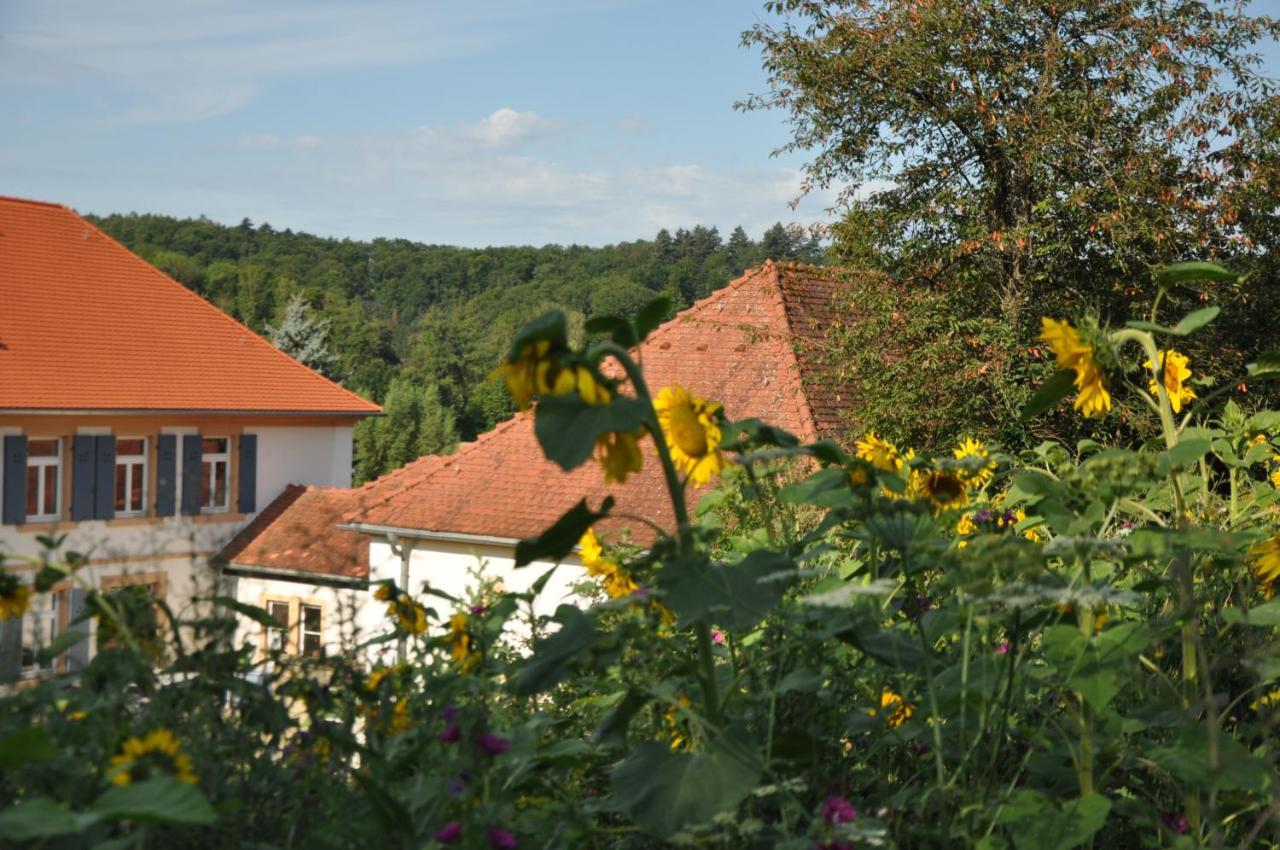 Ferienwohnung Altes Pfarrhaus Bargen Esterno foto
